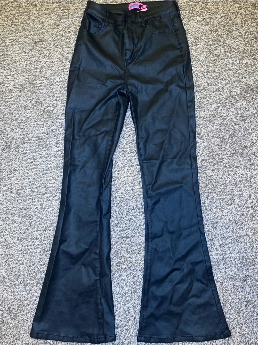 Edikted Black Flared Wide Leg Pants